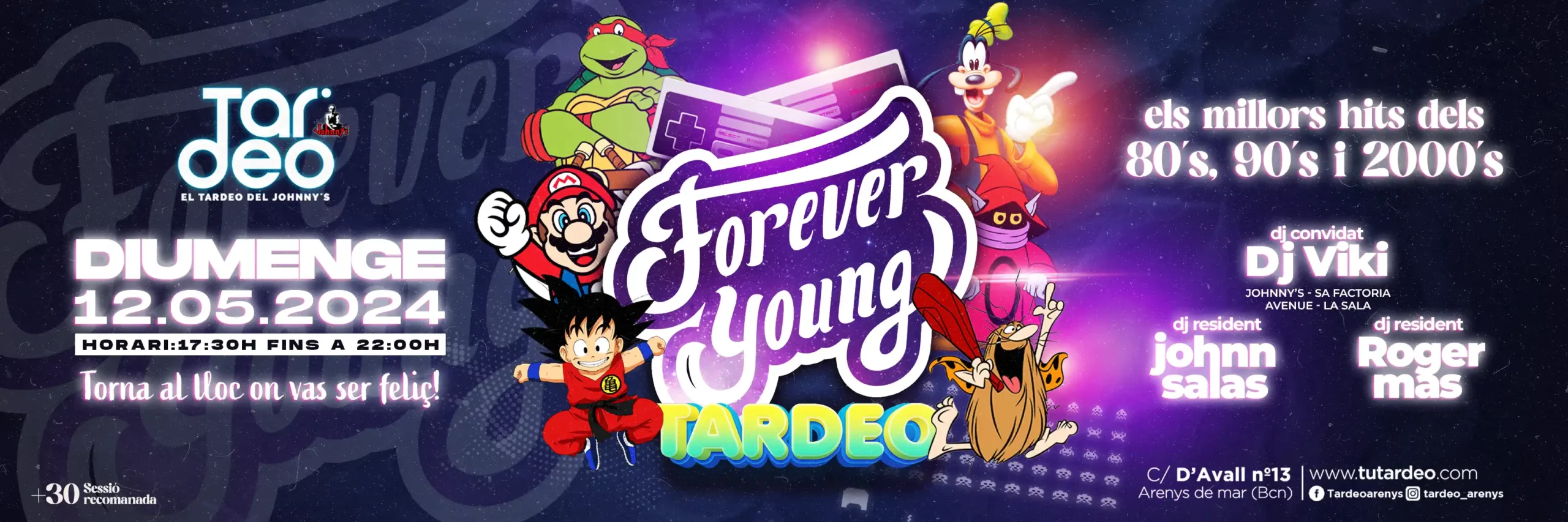 tardeo forever young johnnys